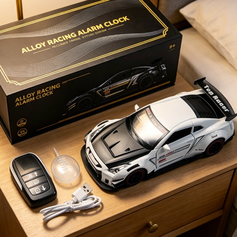 Digital Alarm Clock - 1SET Car Model Alarm Clock with