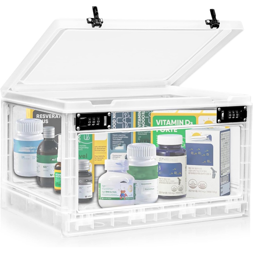 Electronics & Tech Gadgets - Large Dual Combination Lock Storage Box
