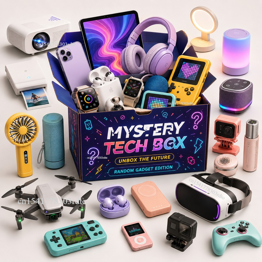 Electronics Gadgets Bag - New Random Electronics Mystery Box Tech