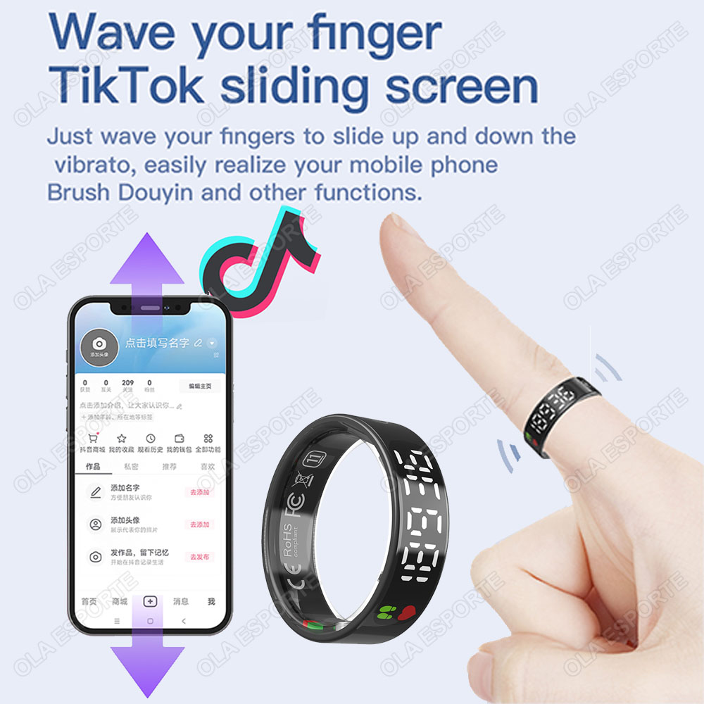 SR08 Smart Ring with Charging  - Smart Ring Health のレビューと価格