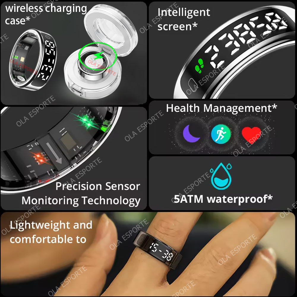 R13 Smart Ring with Display Sc - Smart Ring Health のレビューと価格