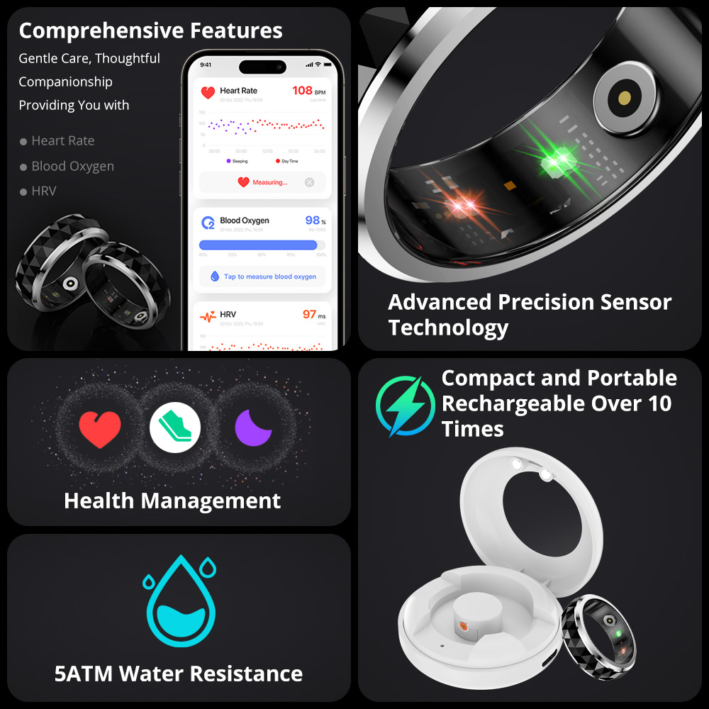2024 COLMI R11 Smart Ring, Fid - Smart Ring Health のレビューと価格