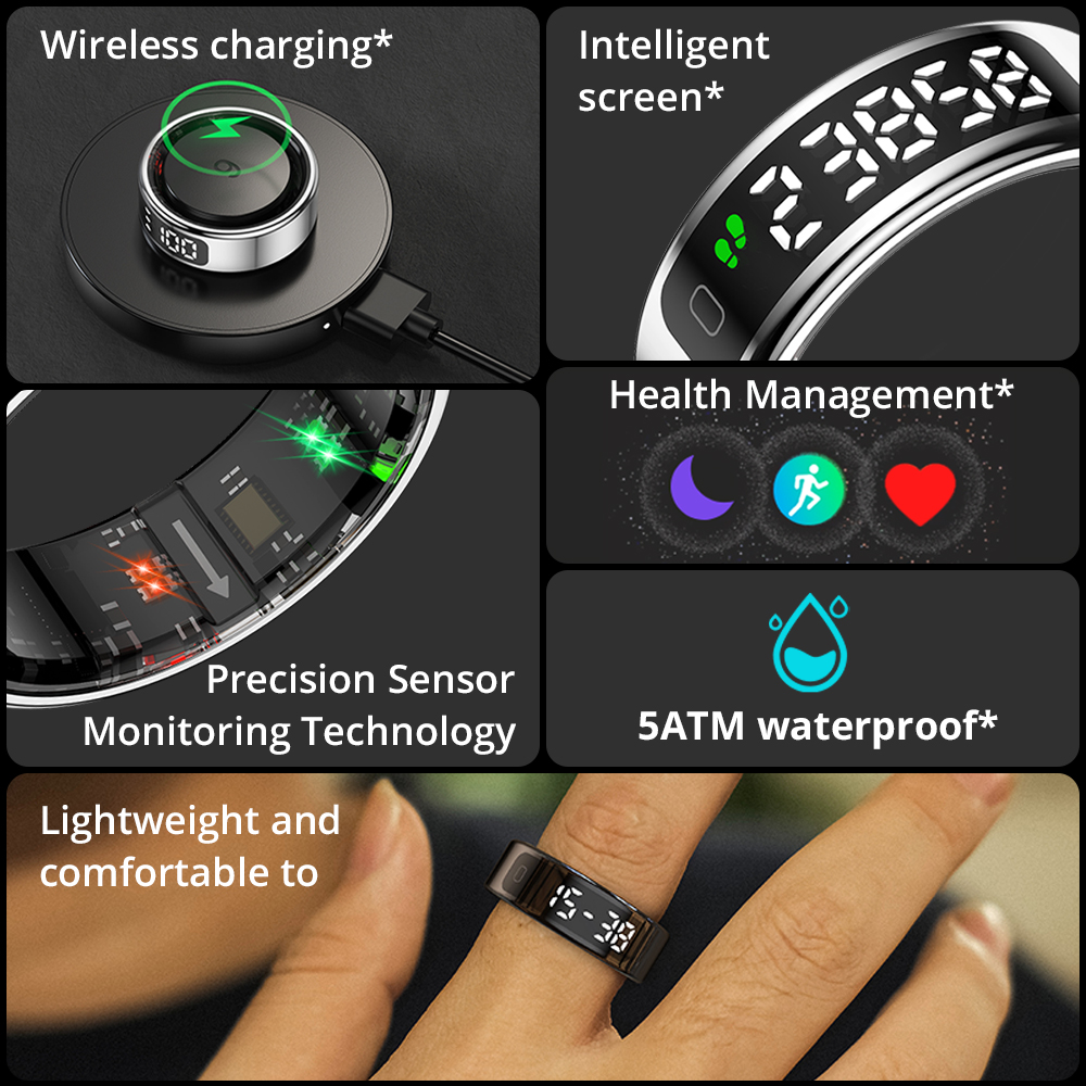 COLMI R12 Smart Ring with Disp - Smart Ring Health のレビューと価格
