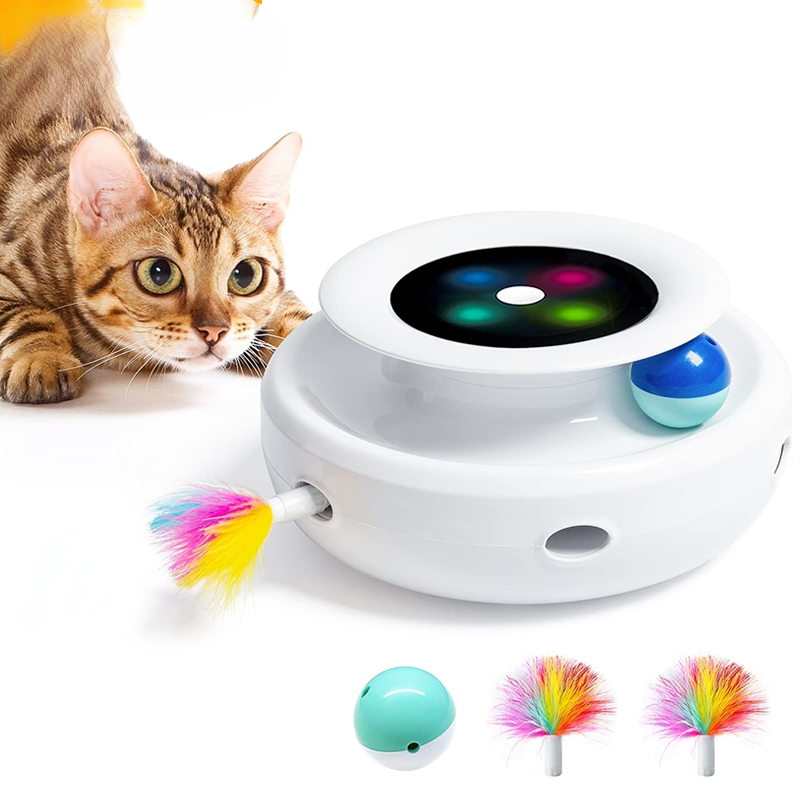2 in 1 Smart Cat Toys Automati - Electronics Gadgets Wholesale のレビューと価格