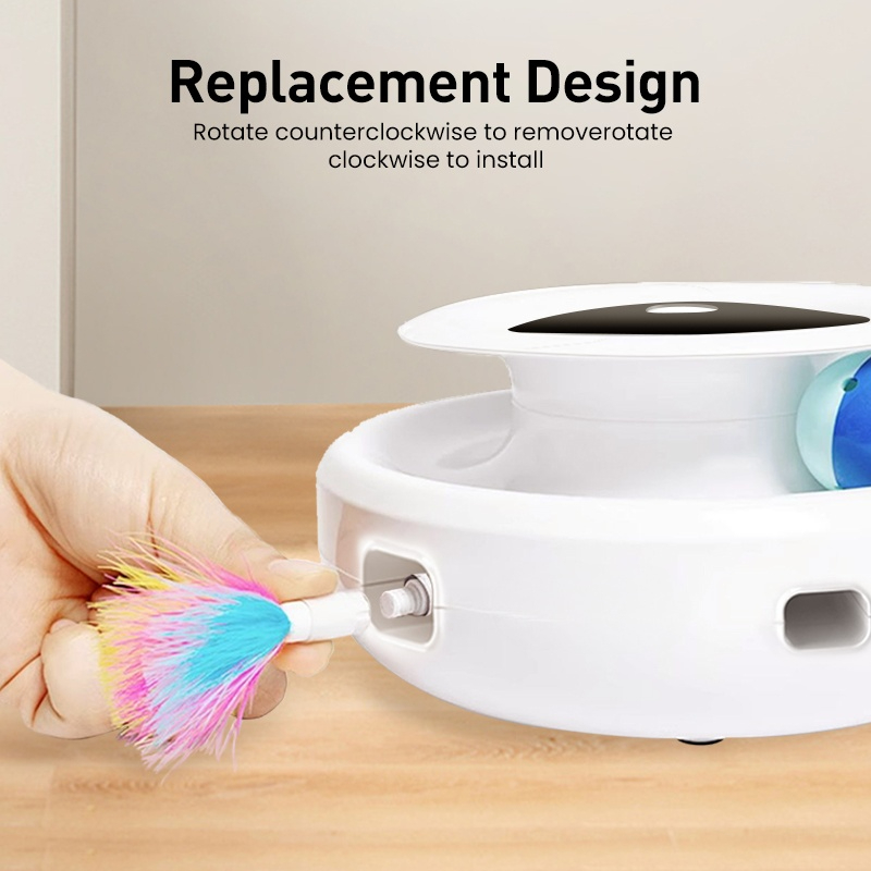 2 in 1 Smart Cat Toys Automati - Electronics Gadgets Wholesale のレビューと価格