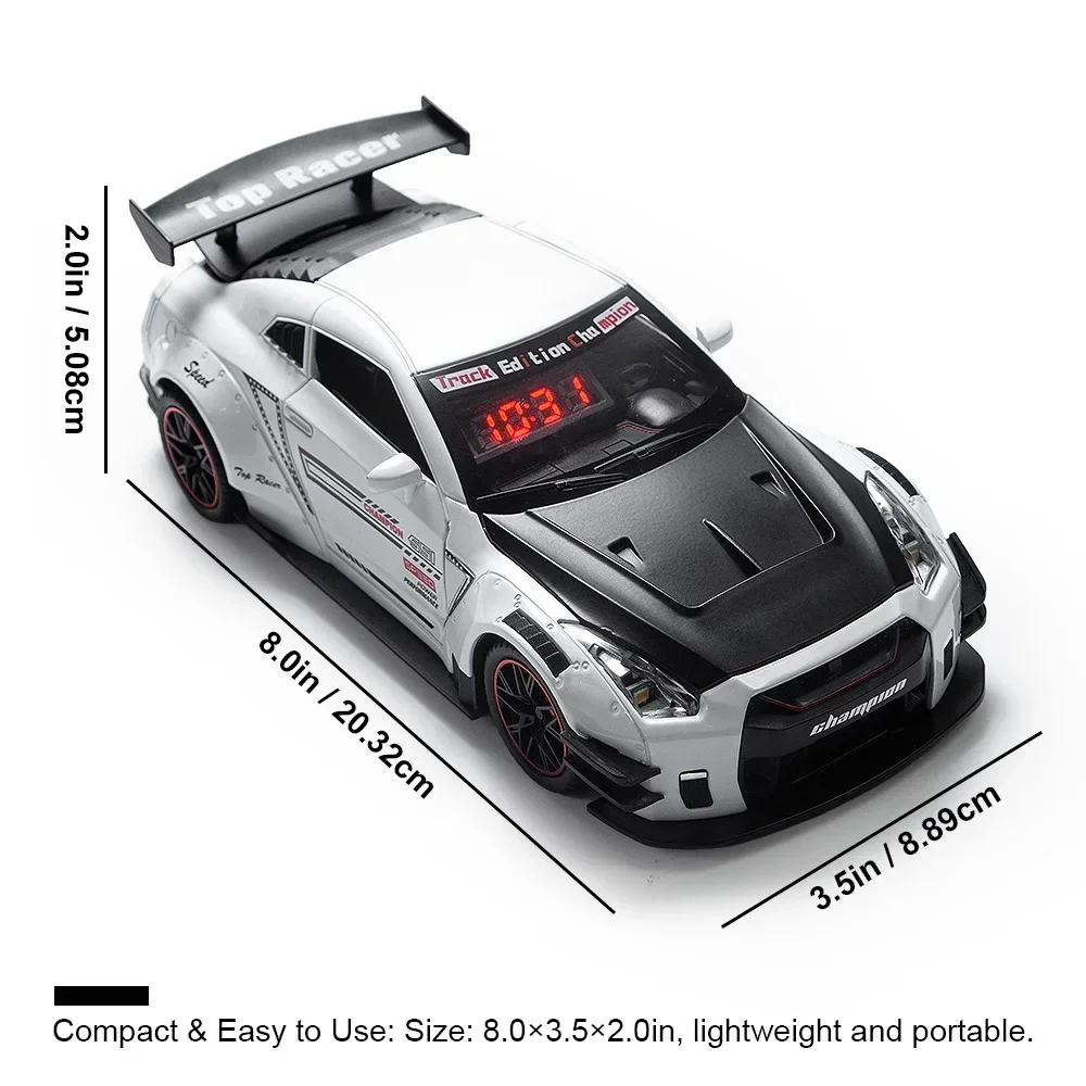 Simulated Sports Car Alarm Clo - Digital Alarm Clock のレビューと価格