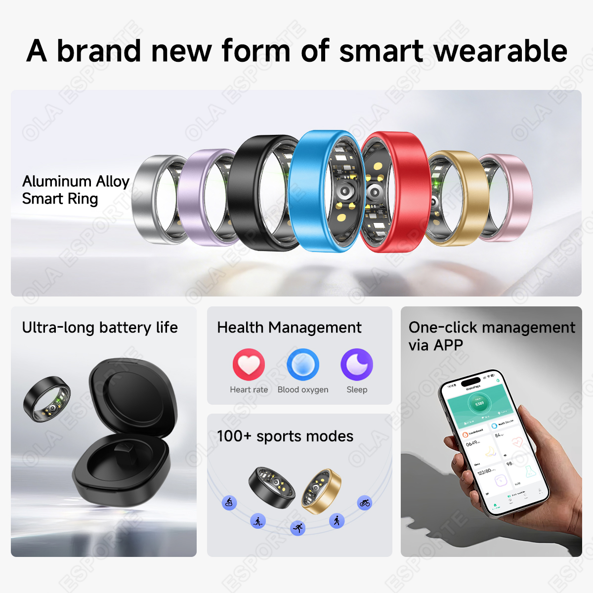 All Size（6-14） Smart Ring for  - Smart Ring Health のレビューと価格