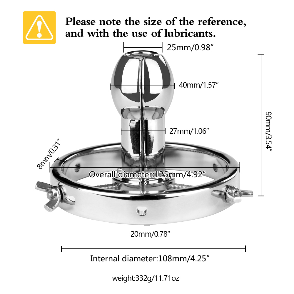 Metal Huge Anal Dilatador Anal - Electronics Gadgets For Women のレビューと価格