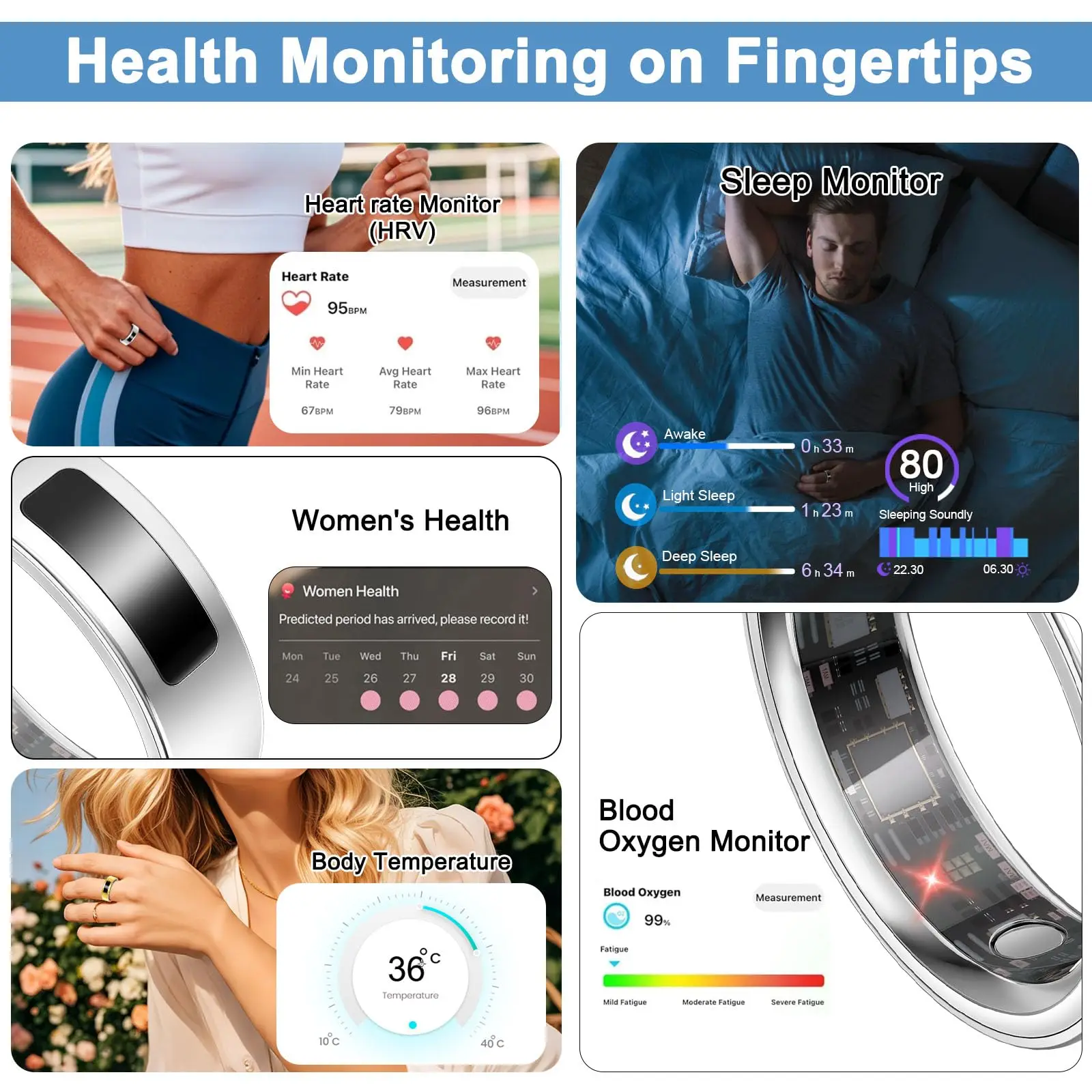 Smart Ring with Vibration Remi - Smart Ring Health のレビューと価格
