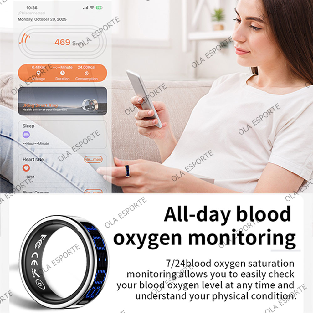 New Ultra-thin Lightweight Sma - Smart Ring Health のレビューと価格