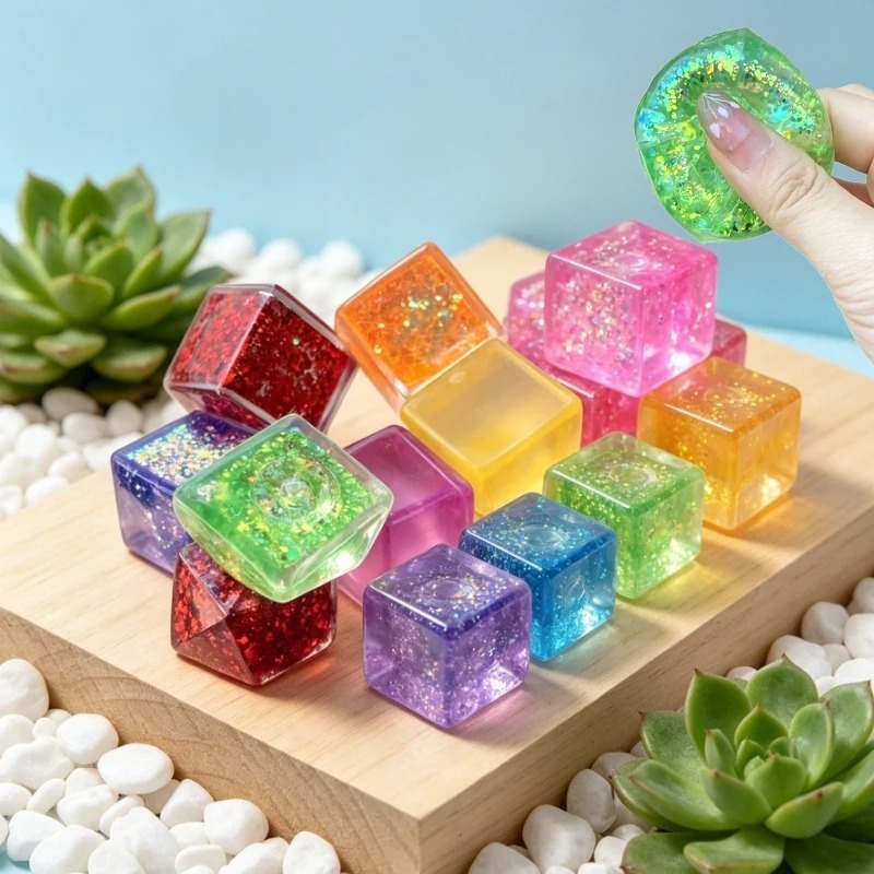 Squishy Mini Water Cube Squeez - Electronics Gadgets Bag のレビューと価格