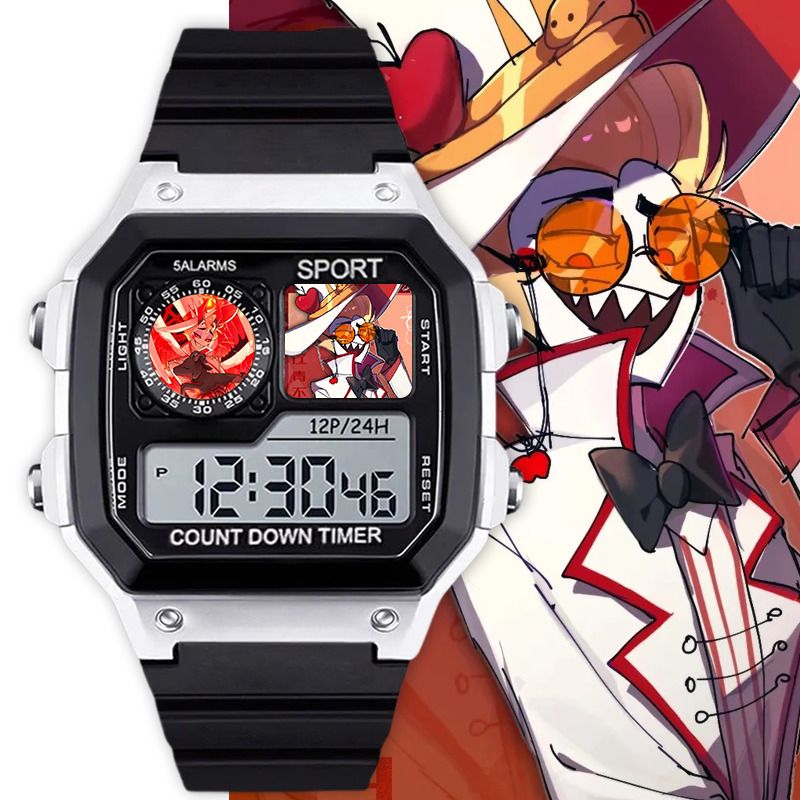 Hazbin Hotel Charlie Alastor L - Digital Alarm Clock のレビューと価格