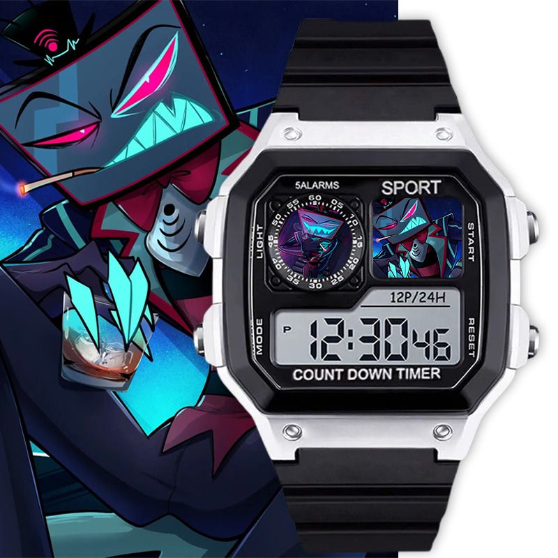 Hazbin Hotel Charlie Alastor L - Digital Alarm Clock のレビューと価格