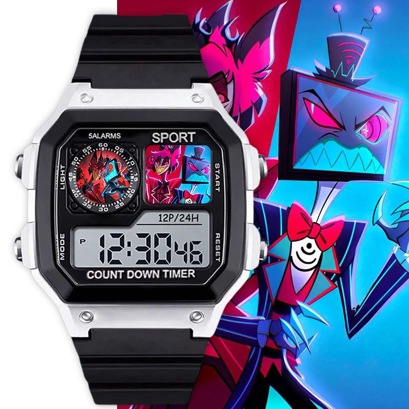 Hazbin Hotel Charlie Alastor L - Digital Alarm Clock のレビューと価格