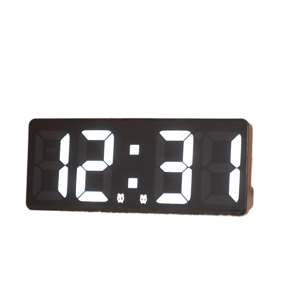 Modern Creative Mirror Alarm C - Digital Alarm Clock のレビューと価格