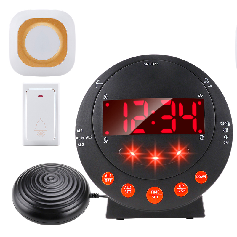 Digital Loud Speaker LED Flash - Digital Alarm Clock のレビューと価格