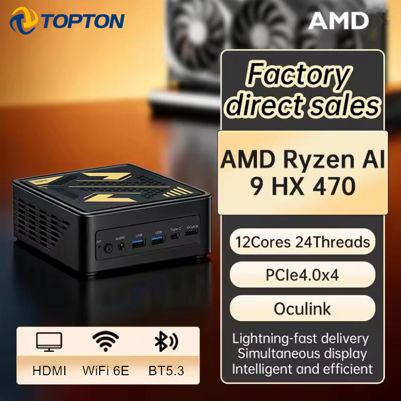 Topton OCuLink Mini PC Gamer A - Mini Pc Windows のレビューと価格