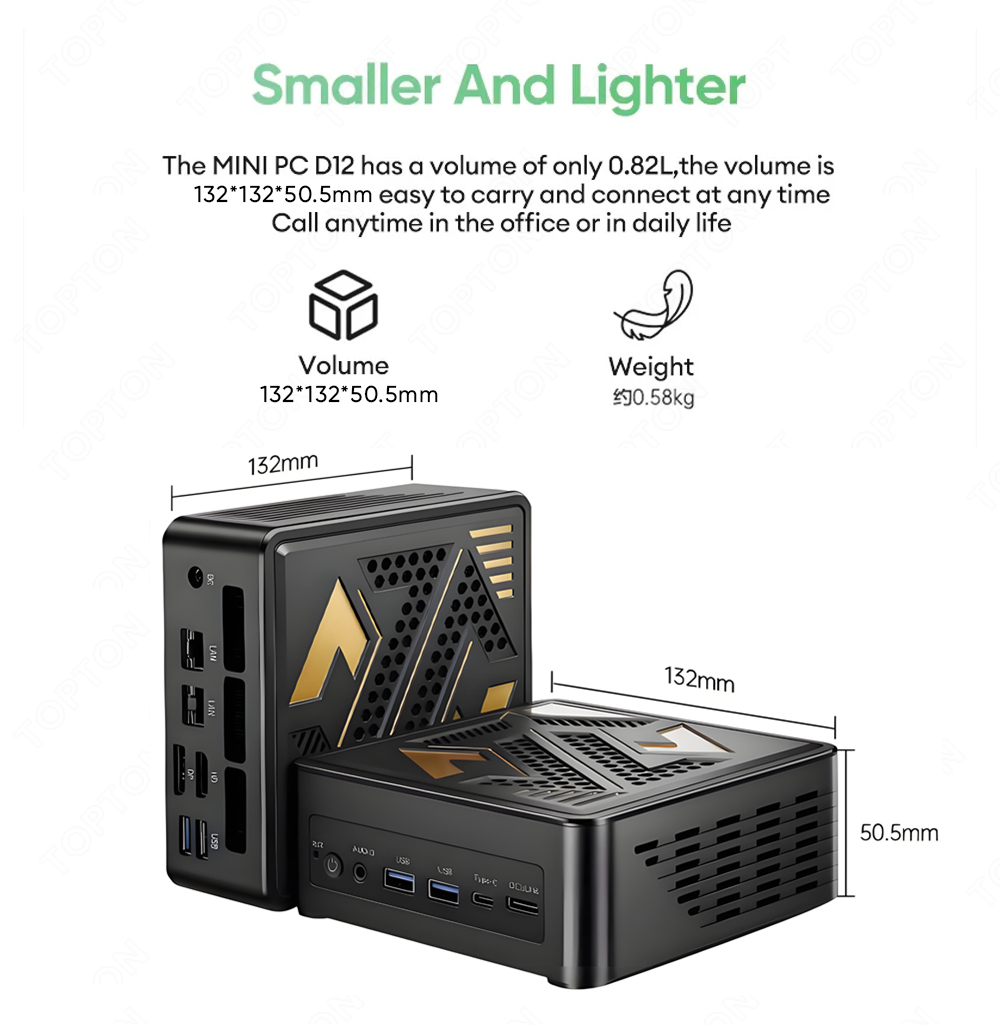 Topton OCuLink Mini PC Gamer A - Mini Pc Windows のレビューと価格