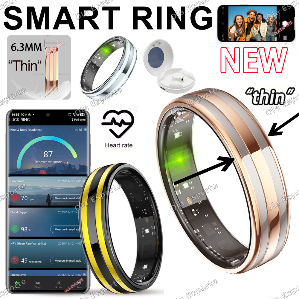 New 6.3mm Thin Smart Ring Heal - Smart Ring Health のレビューと価格