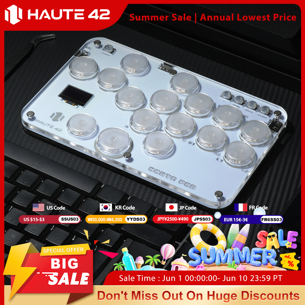 Haute42 Arcade Joystick Hitbox - Mini Pc Windows のレビューと価格