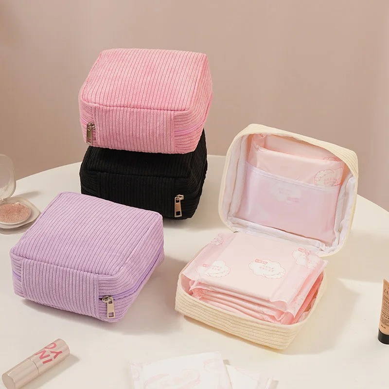Portable Cute Sanitary Pad Pou - Electronics Gadgets Bag のレビューと価格