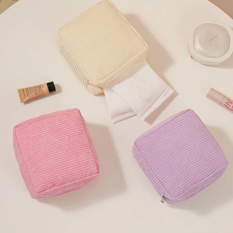 Portable Cute Sanitary Pad Pou - Electronics Gadgets Bag のレビューと価格