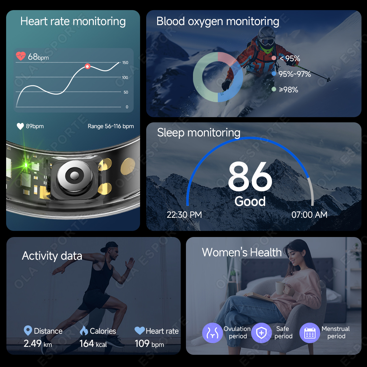 R10 Smart Ring with Charging C - Smart Ring Health のレビューと価格