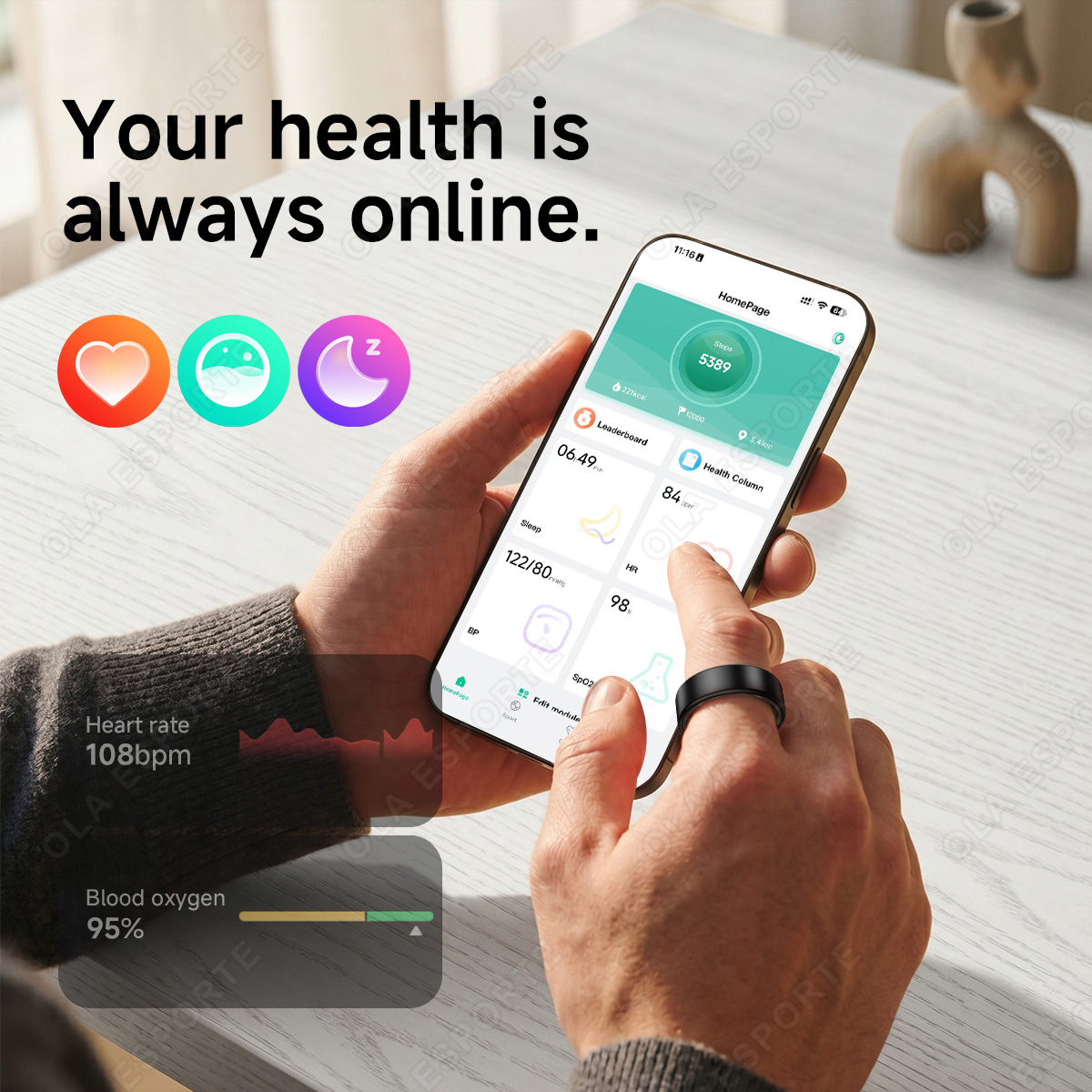 R10 Smart Ring with Charging C - Smart Ring Health のレビューと価格