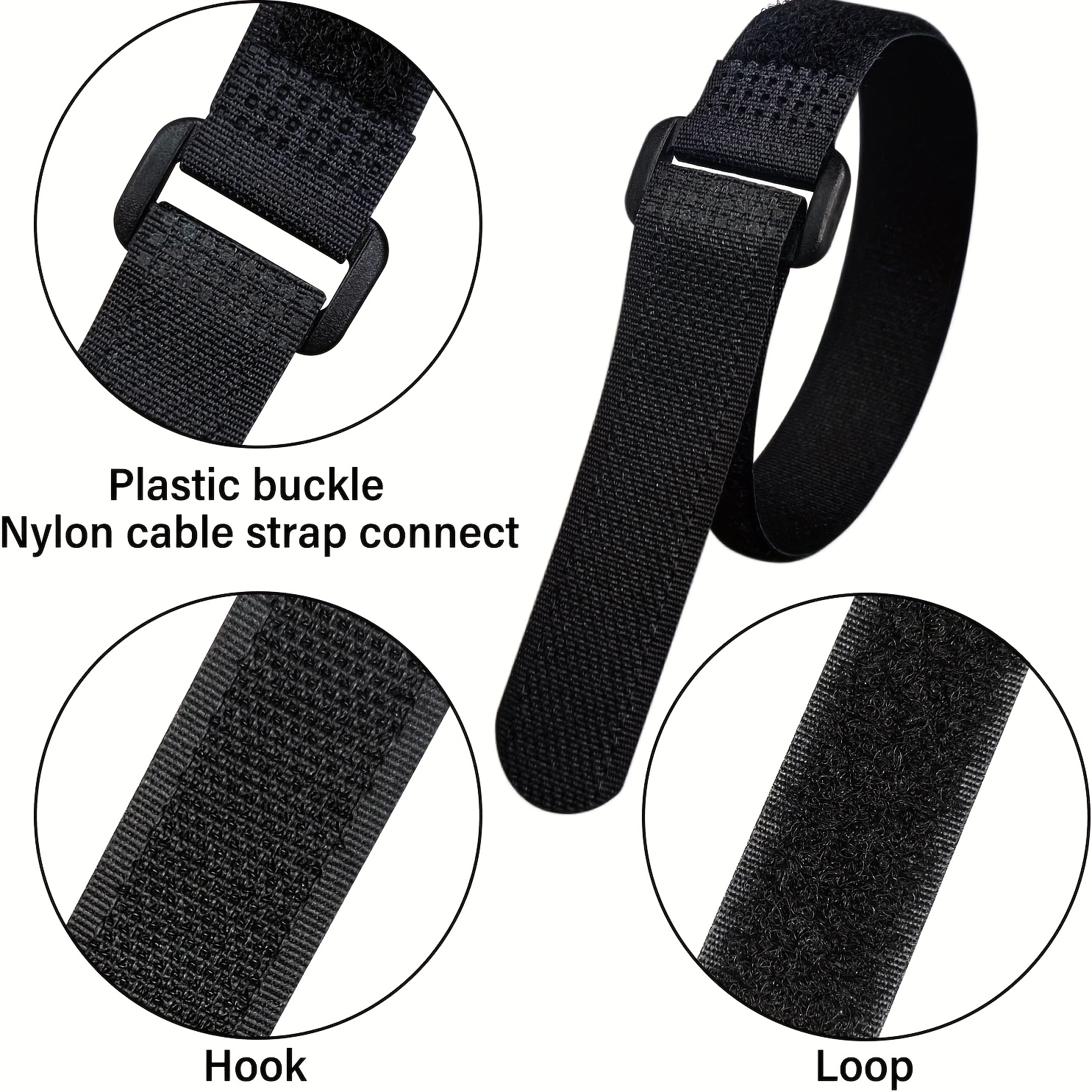Velcros Straps Reusable Organi - Electronics Gadgets Wholesale のレビューと価格