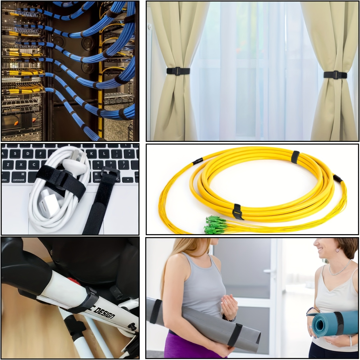 Velcros Straps Reusable Organi - Electronics Gadgets Wholesale のレビューと価格