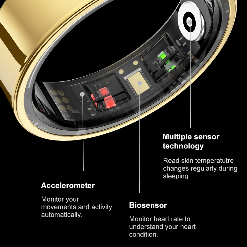 R09 Smart Ring Men Women with  - Smart Ring Health のレビューと価格