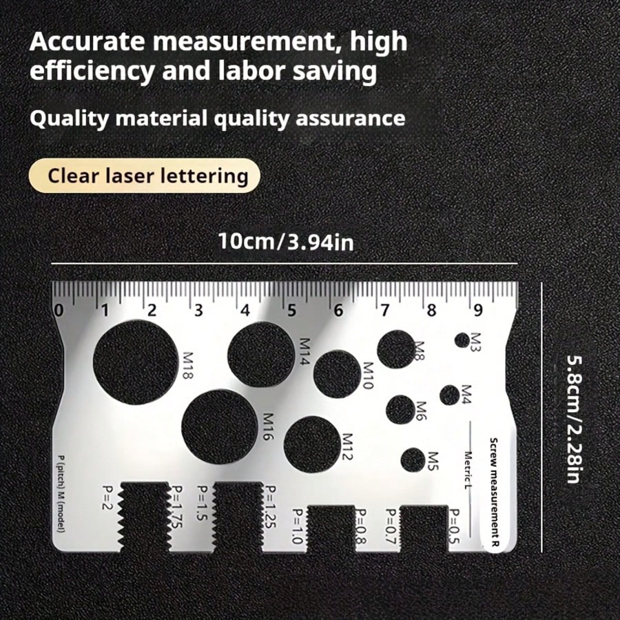 Solid Metal Screw Bolt Caliper - Electronics & Tech Gadgets のレビューと価格