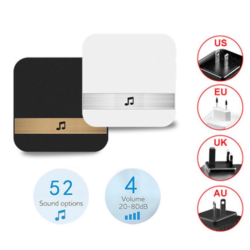 Remote Wireless Doorbell 300M  - Electronics Gadgets Wholesale のレビューと価格