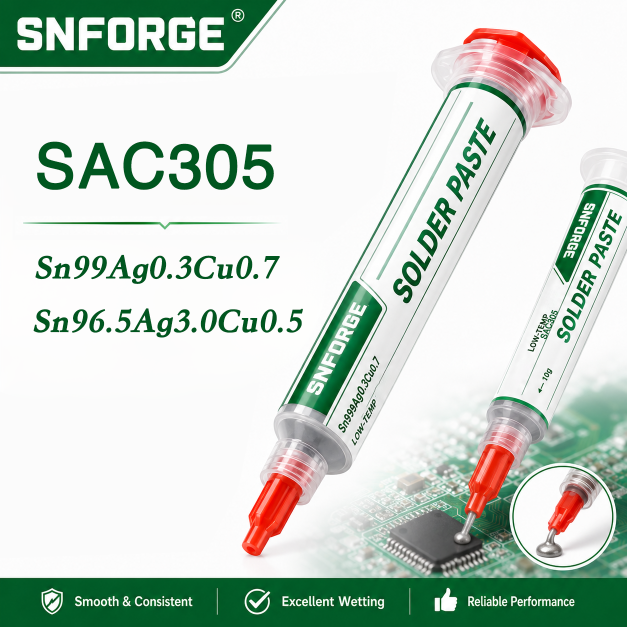 SAC305 Solder Paste Welding Ti - Electronics Gadgets Wholesale のレビューと価格
