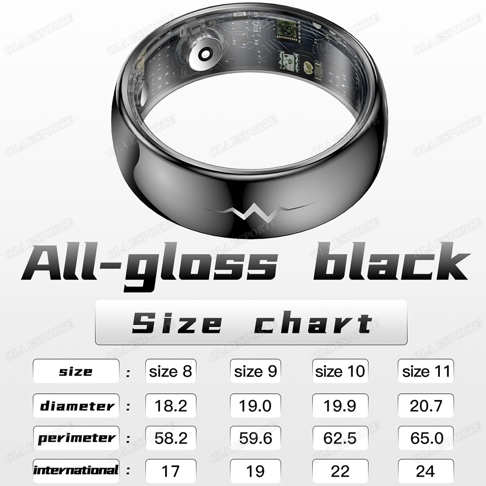 High-End ECG Blood Oxygen Heal - Smart Ring Health のレビューと価格