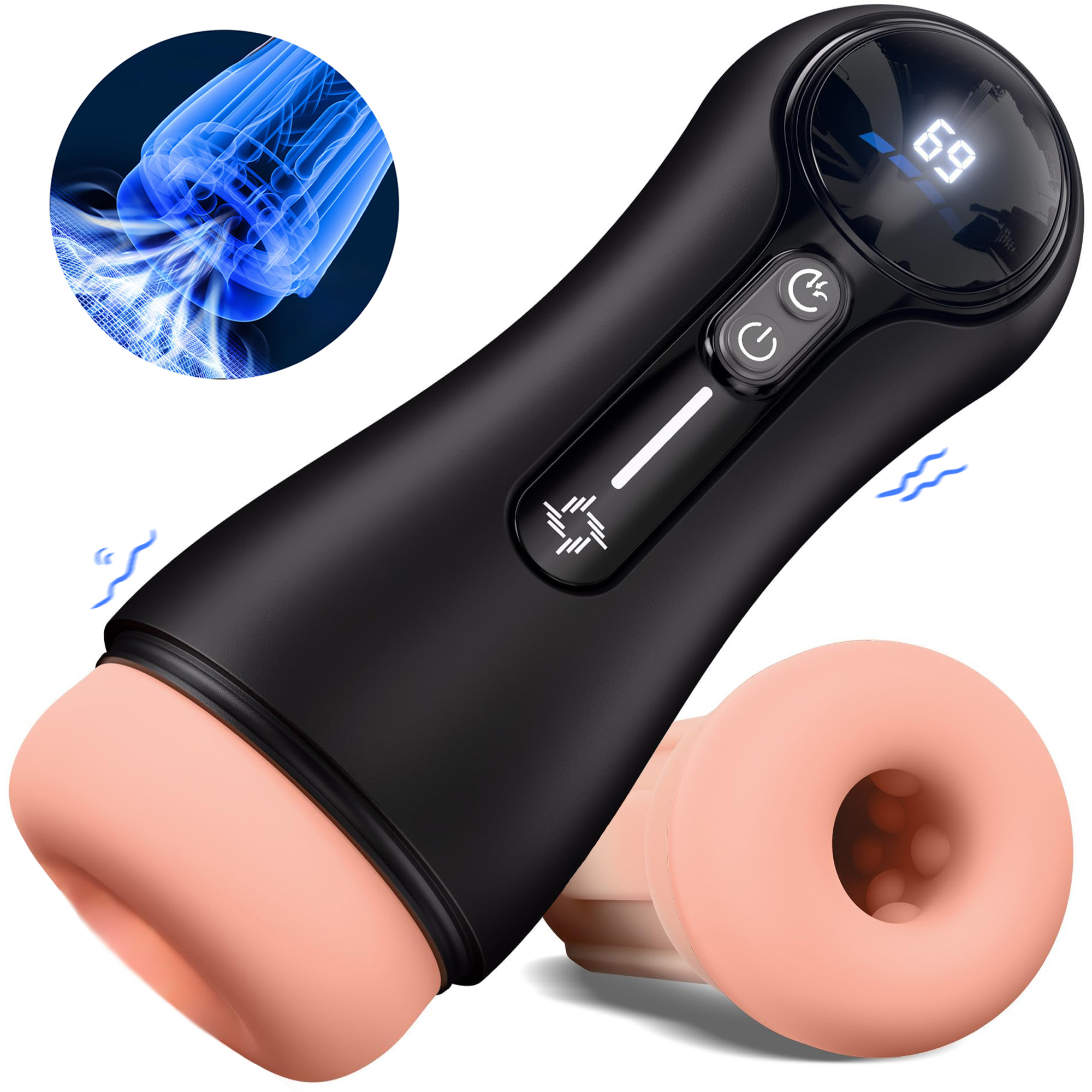Male Masturbator Penis Pump Ad - Electronics Gadgets For Women のレビューと価格