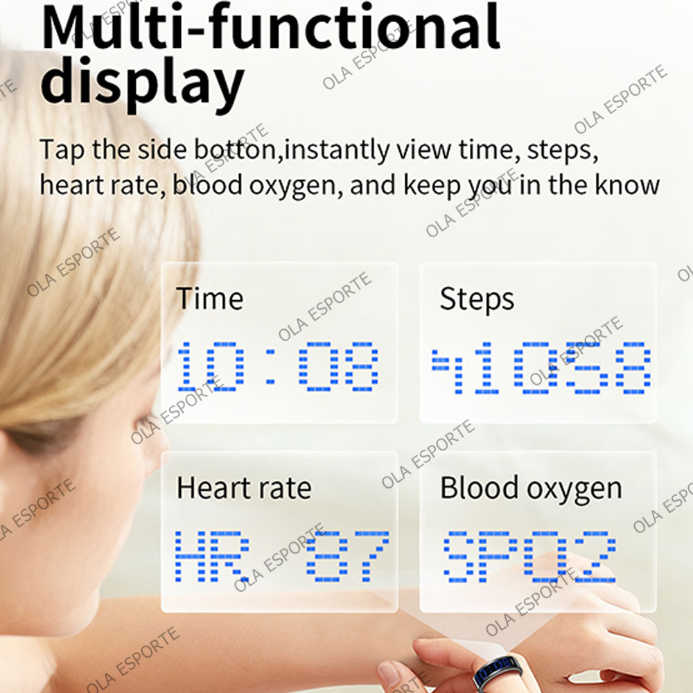 SR16 Smart Ring 3D LED Display - Smart Ring Health のレビューと価格
