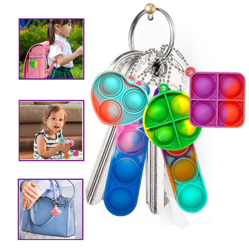 20Pcs Mini Pop Keychain Toddle - Electronics Gadgets Bag のレビューと価格