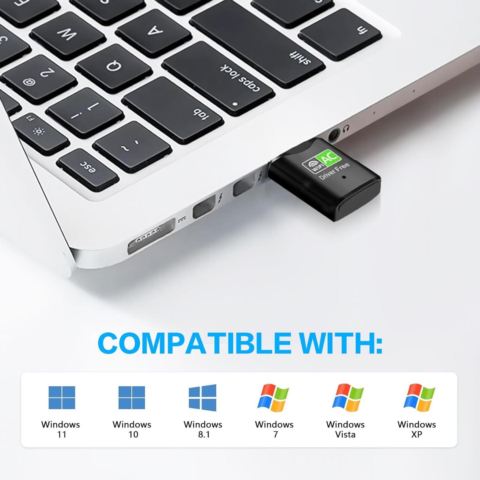 AC600 USB WiFi Adapter, Dual B - Mini Pc Windows のレビューと価格