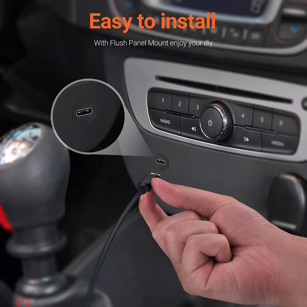 USB Type C 3.1 Flush Mount Cab - Electronics Gadgets Wholesale のレビューと価格